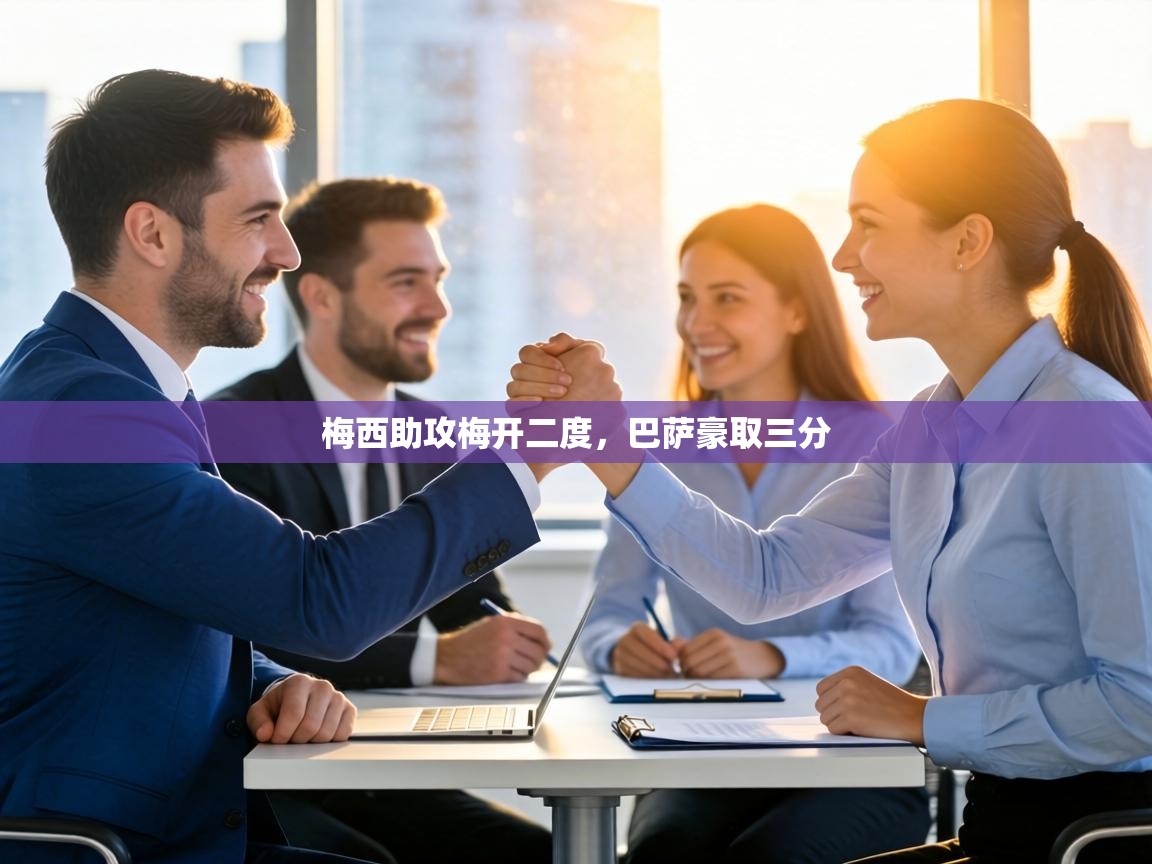 梅西助攻梅开二度，巴萨豪取三分  第1张