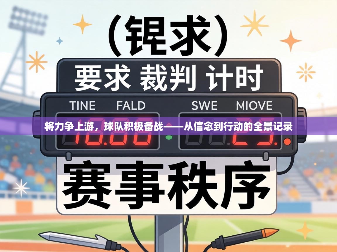 将力争上游，球队积极备战——从信念到行动的全景记录  第1张